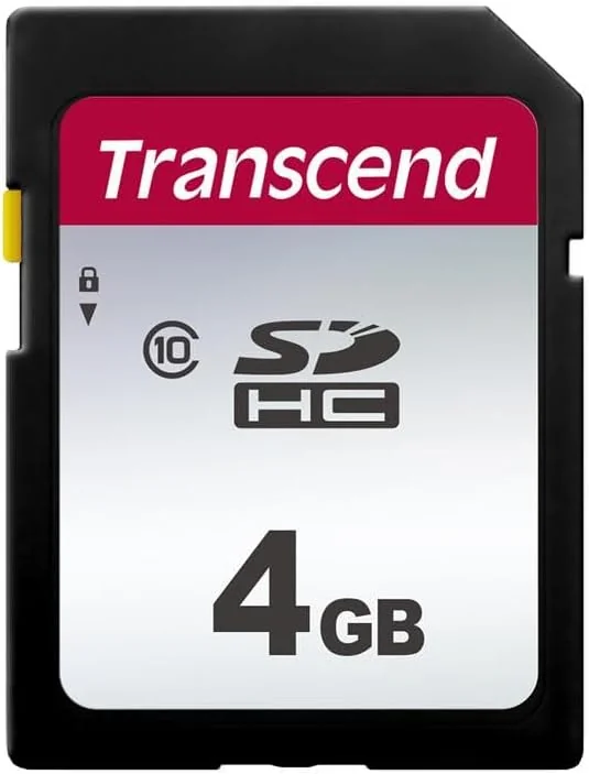Cartão de memória SD Transcend 300S 4GB Class 10 - Imagem 1