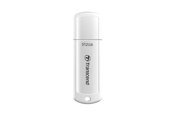 SSD 2.5" Transcend 512GB USB 3.1 Sem Tampa Branco - Imagem 1