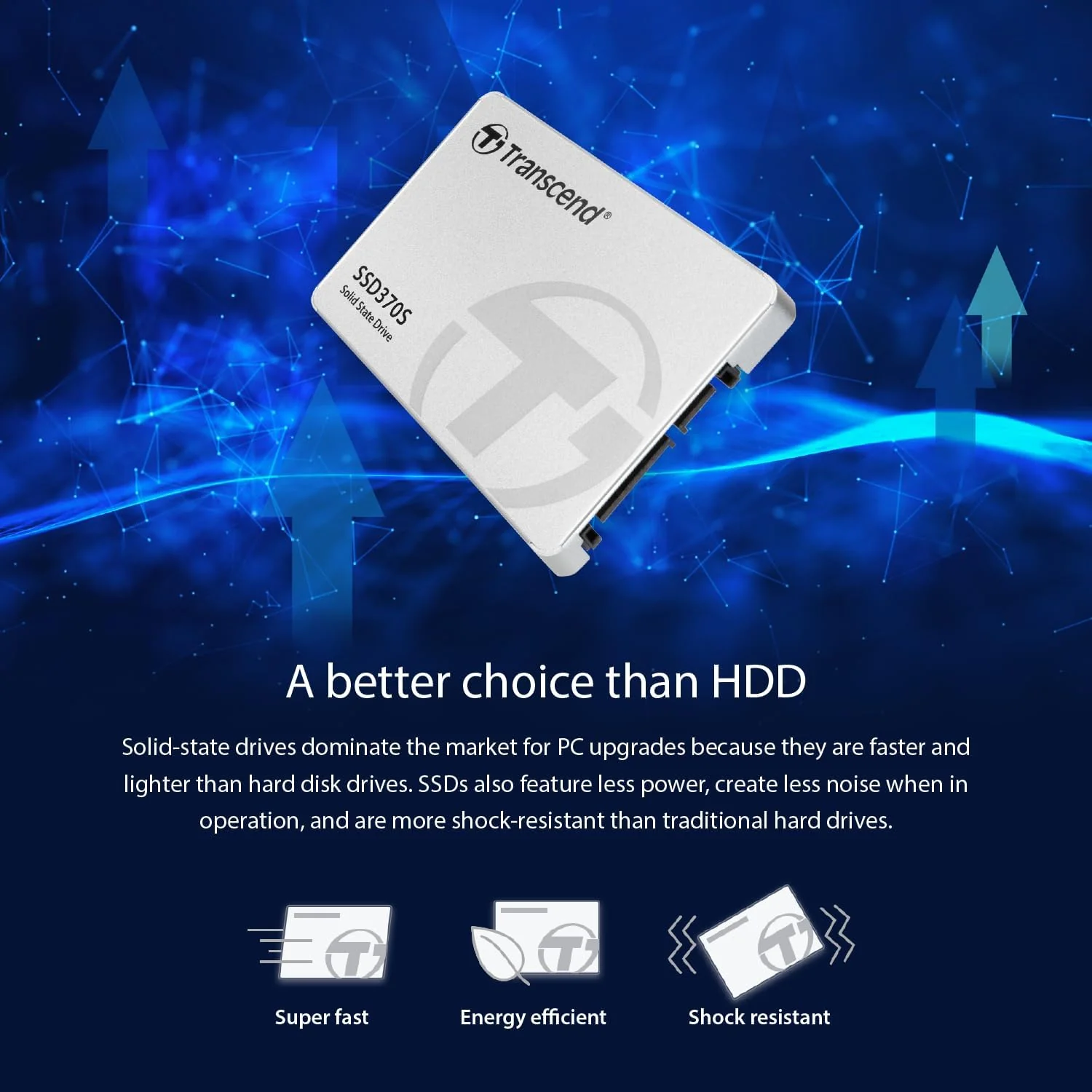 SSD Interno Transcend SSD370S 512GB 2.5" SATA III MLC Caixa Alumínio - Imagem 7