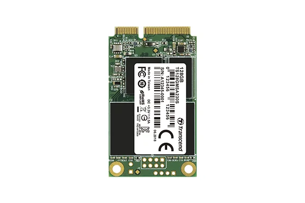 SSD Interno Transcend MSA230S 64GB mSATA SATA III 3D TLC NAND - Imagem 1