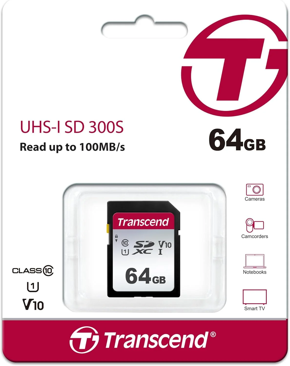 Cartão de Memória Transcend 64GB SDXC UHS-I U3 - Imagem 6