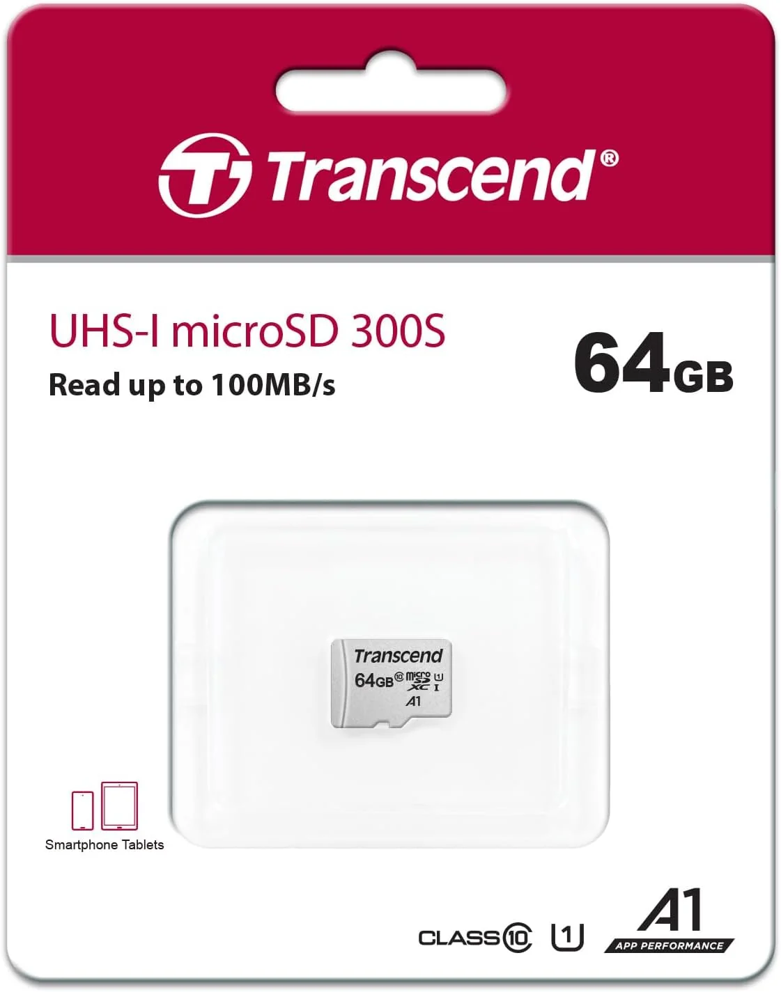 Cartão de Memória MicroSD Transcend 64GB UHS-I U1 Sem Adaptador - Imagem 2