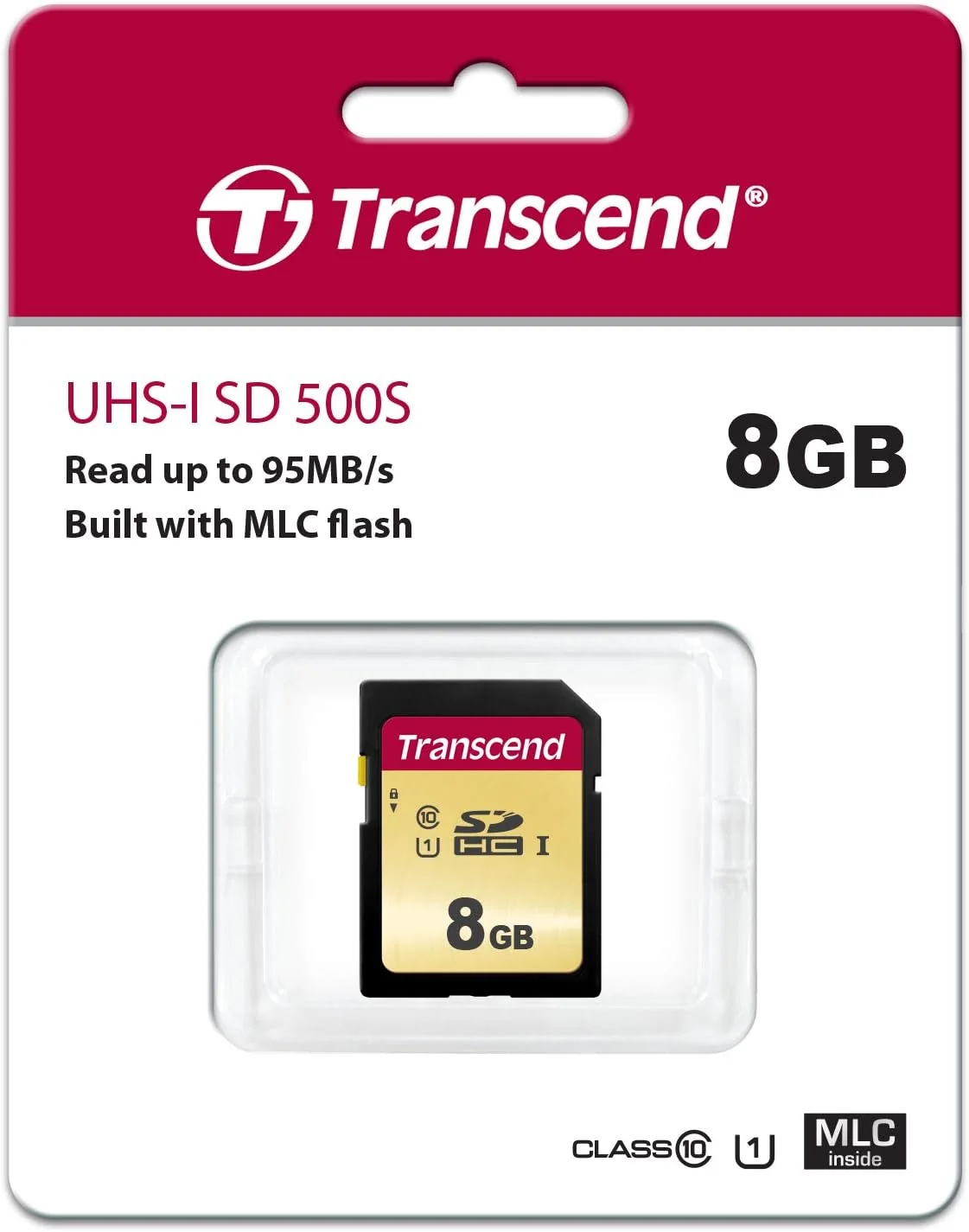 Cartão de memória SD 8GB Transcend SDC500S UHS-I U1 MLC - Imagem 6