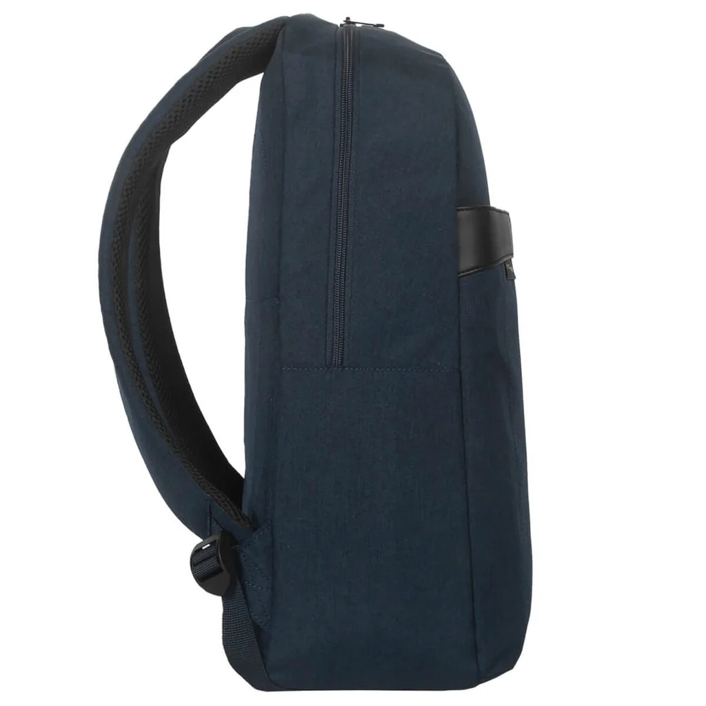 Mochila Targus GeoLite EcoSmart Essential 15-16" Azul Marinho Resistente à Água Materiais Reciclados - Imagem 5