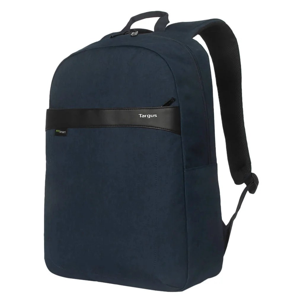 Mochila Targus GeoLite EcoSmart Essential 15-16" Azul Marinho Resistente à Água Materiais Reciclados - Imagem 4