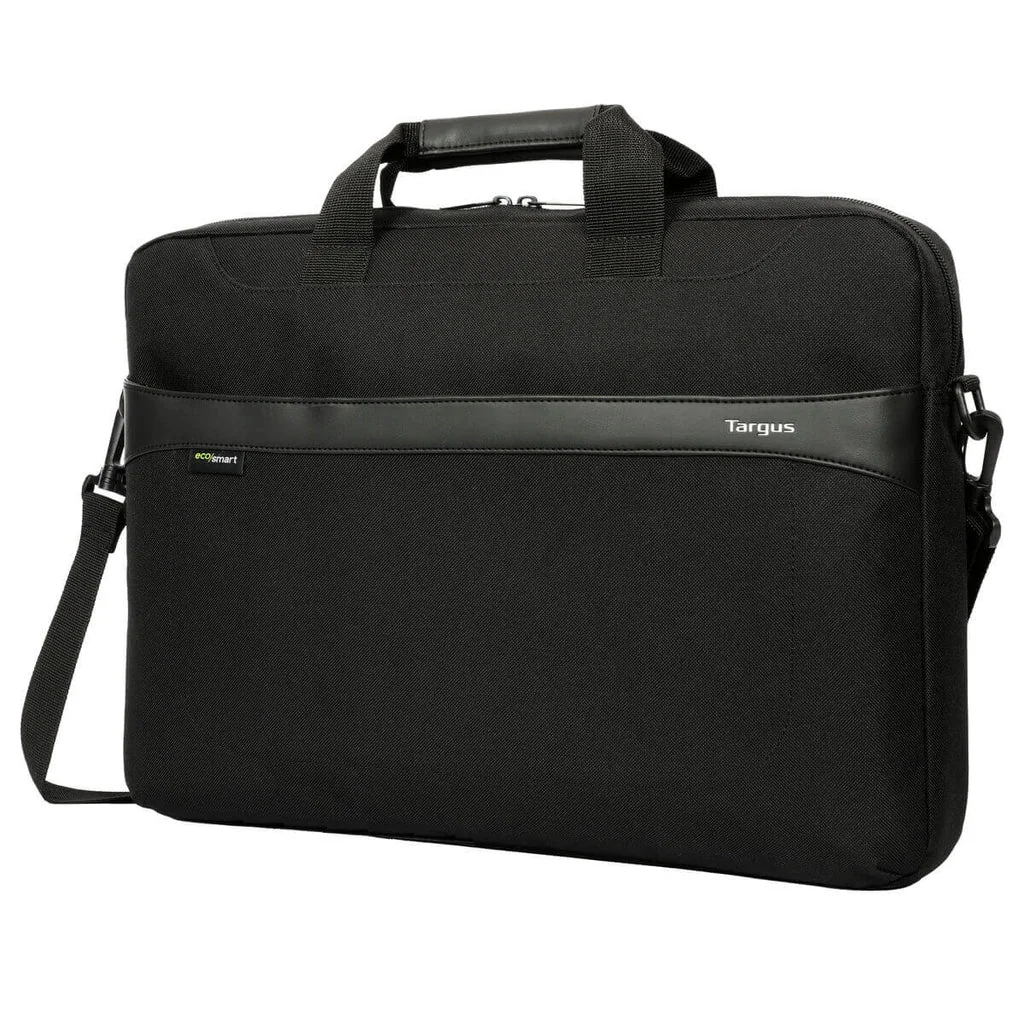 Bolsa Slim Targus GeoLite EcoSmart Essential 15.6" Preto Resistente à Água Alça Ombro Removível - Imagem 3