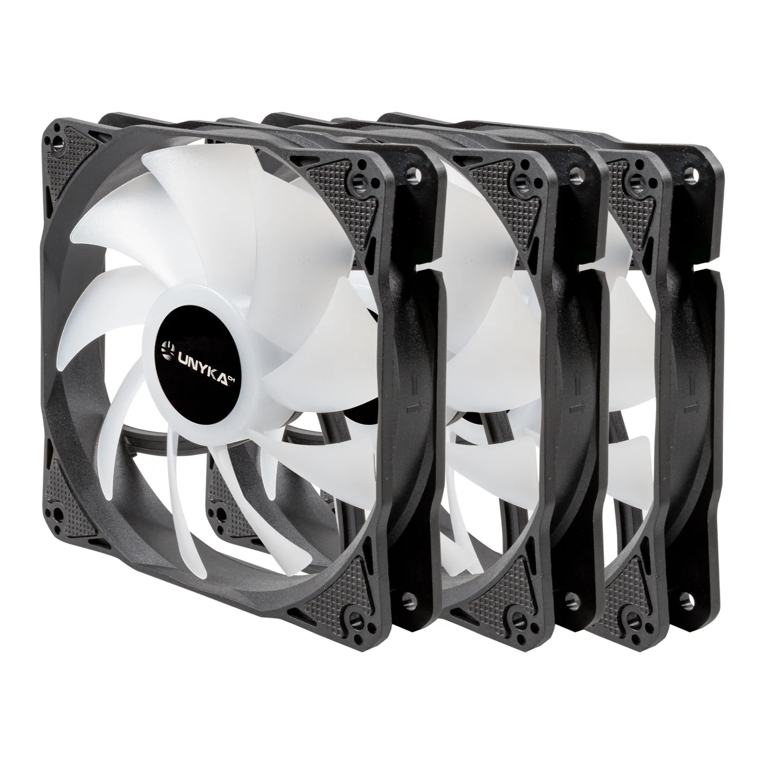 Refrigerador líquido CPU UNYKAch AquaStorm 360 RGB AIO preto - Imagem 8