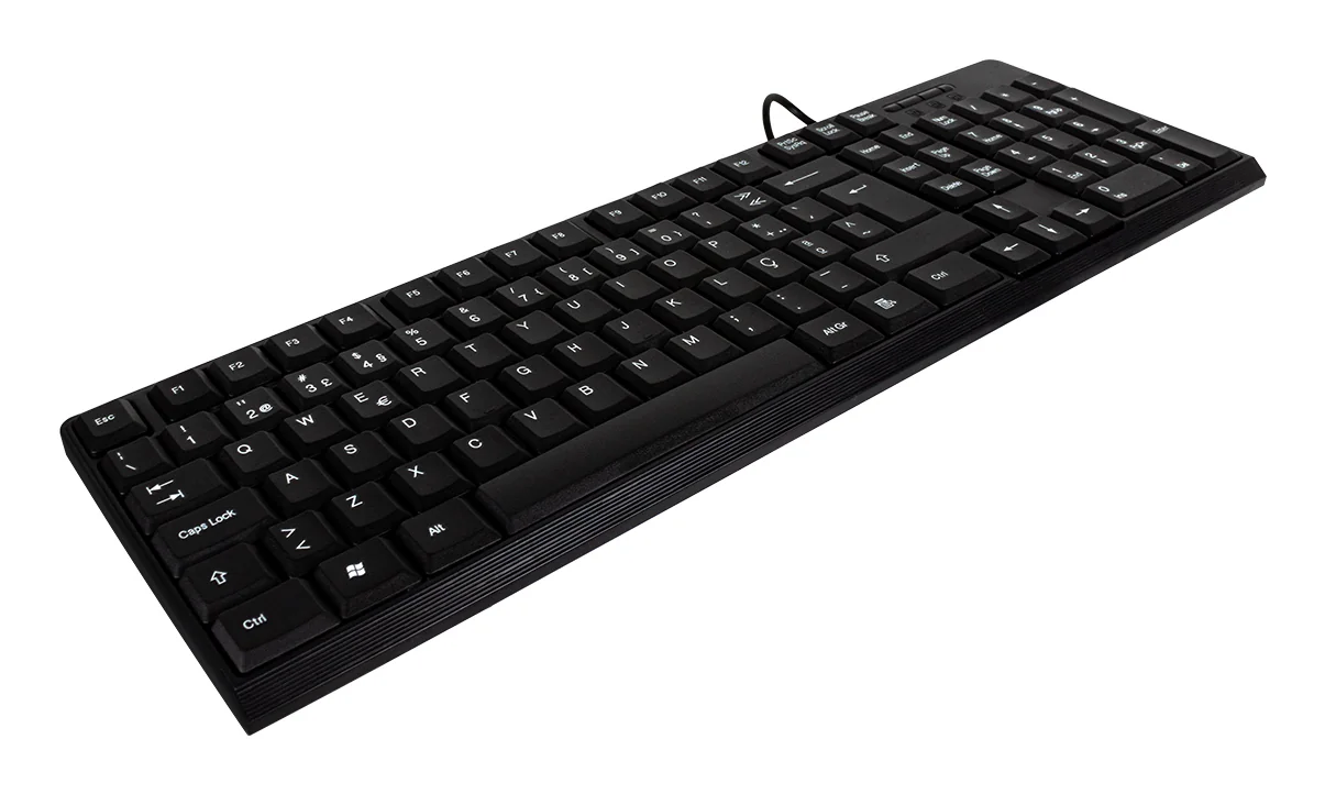 Kit teclado e rato UNYKAch UK50546 USB QWERTY português com fios - Imagem 4