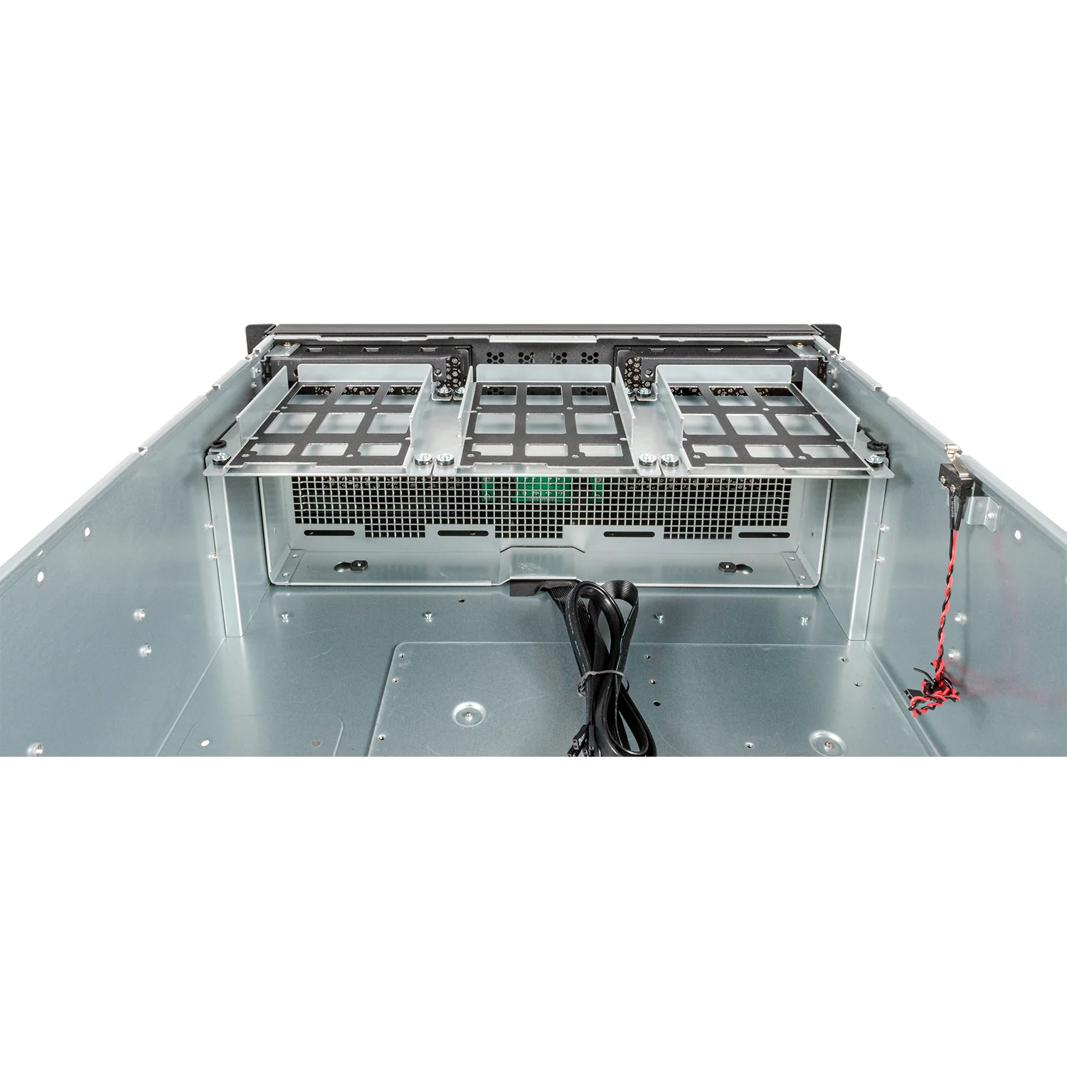 Caixa rack UNYKAch UK4339H 4U 19 polegadas USB 3.0/USB-C preta prateada - Imagem 10