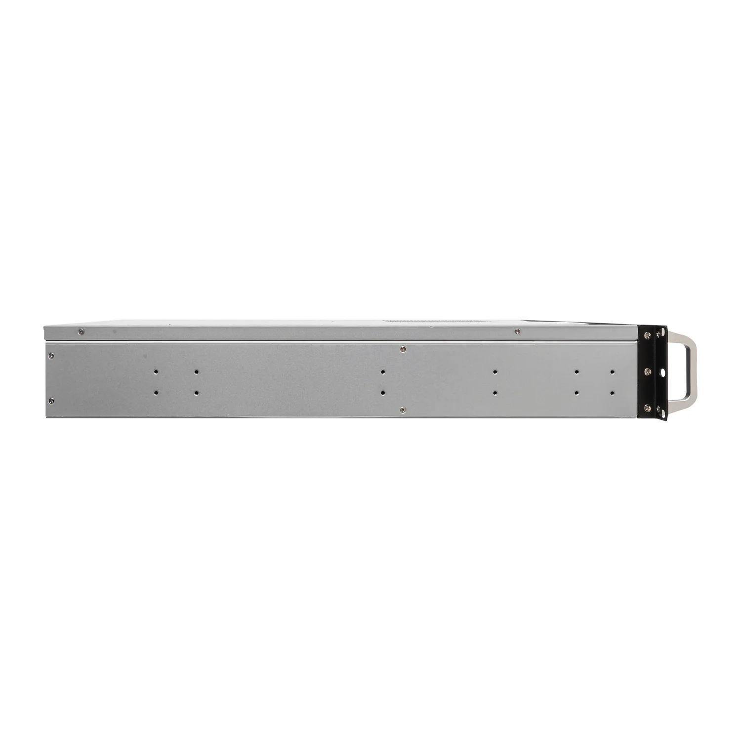 Caixa Rack UNYKAch UK-2130 19" 2U ATX 6x 3.5" 2x 2.5" USB-C Fundo 635mm Prateado e Preto - Imagem 5