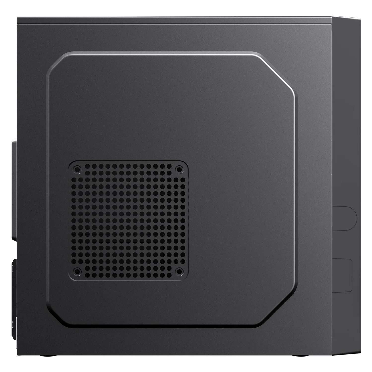 Caixa Micro ATX UNYKAch AERO C12 V2 preta USB 3.0 USB-C sem fonte - Imagem 4