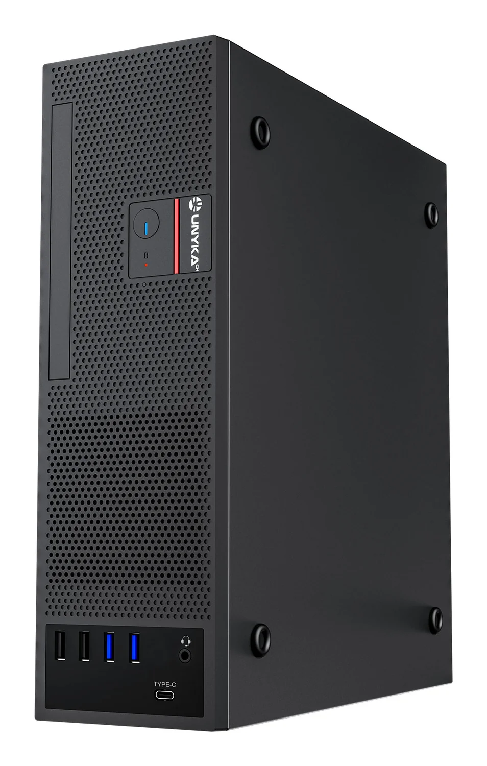 Caixa SFF UNYKAch UK3006 Slim 8L Micro ATX Preto 150W USB-C - Imagem 5