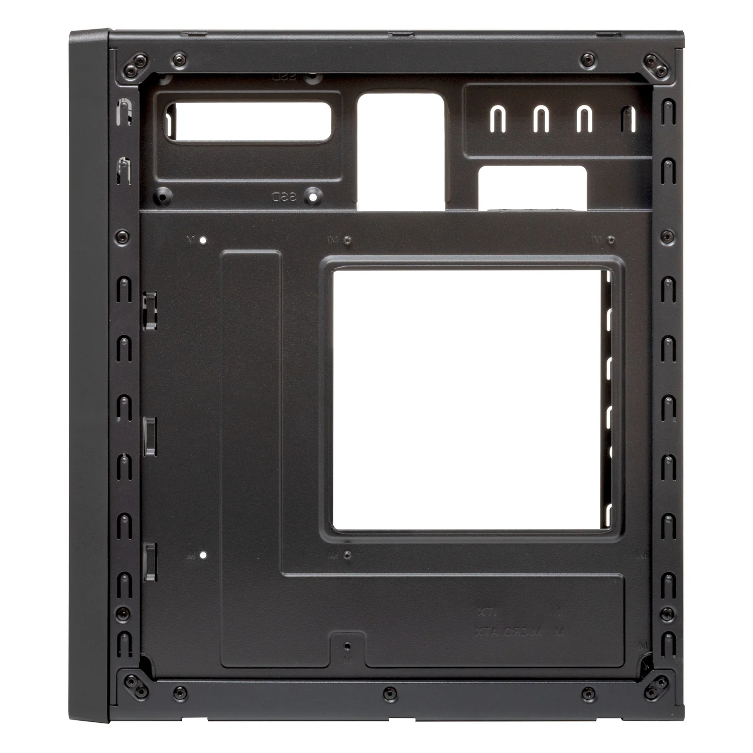 Caixa para PC UNYKAch Numen 300 Pro Type C Micro Tower USB 3.2 Preto e Vermelho - Imagem 6