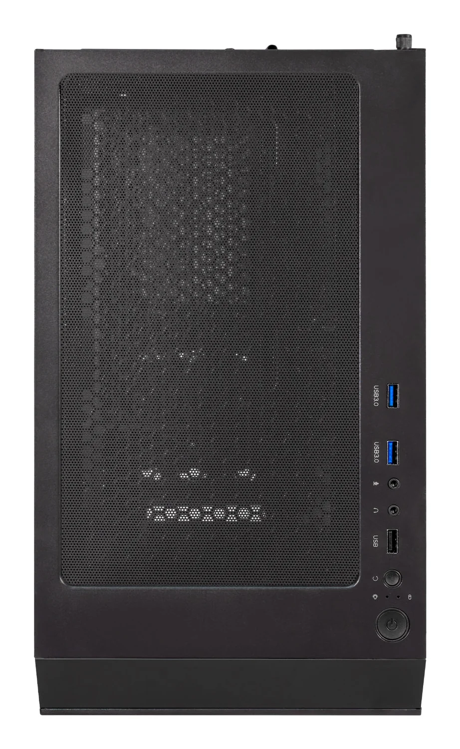 Caixa ATX UNYKAch AERO C35 preta fonte 500W vidro temperado 2x USB 3.0 - Imagem 7