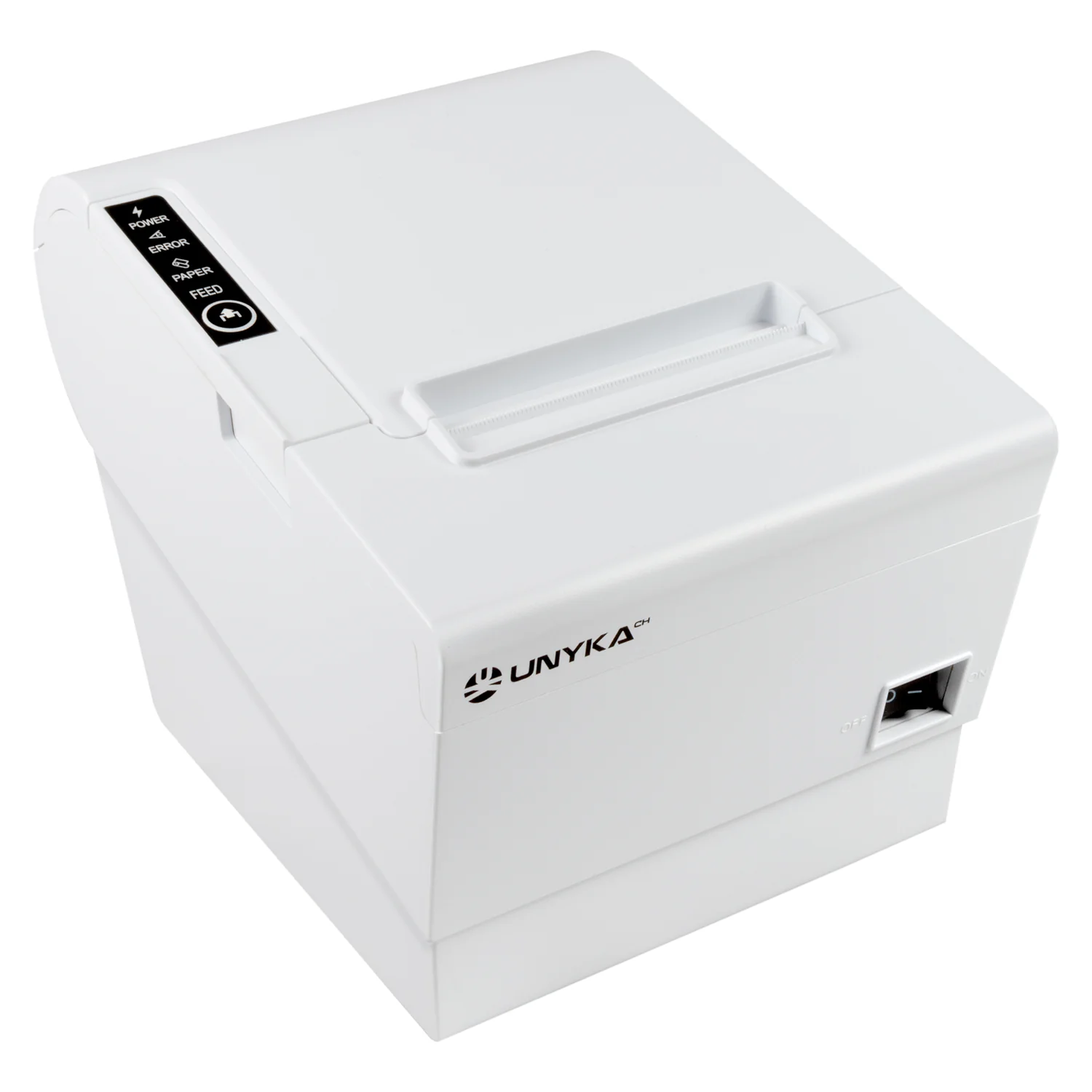 Impressora térmica POS UNYKAch UK56009W 80 mm USB LAN branca