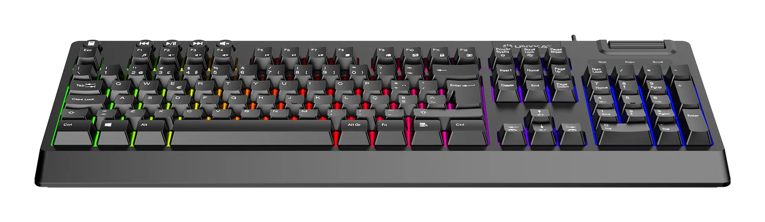 Pack Gaming 4 em 1 UNYKAch Nova - Teclado + Rato + Auscultadores + Tapete PT - Imagem 4