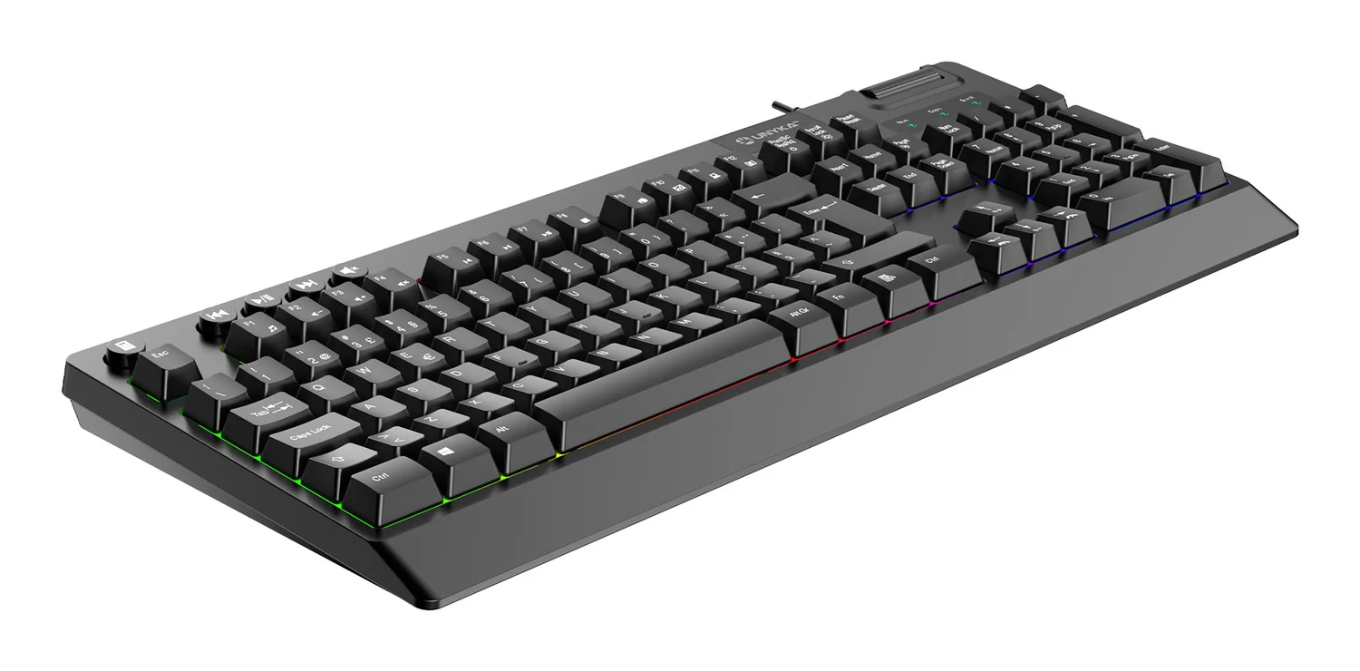 Pack Gaming 4 em 1 UNYKAch Nova - Teclado + Rato + Auscultadores + Tapete PT - Imagem 5
