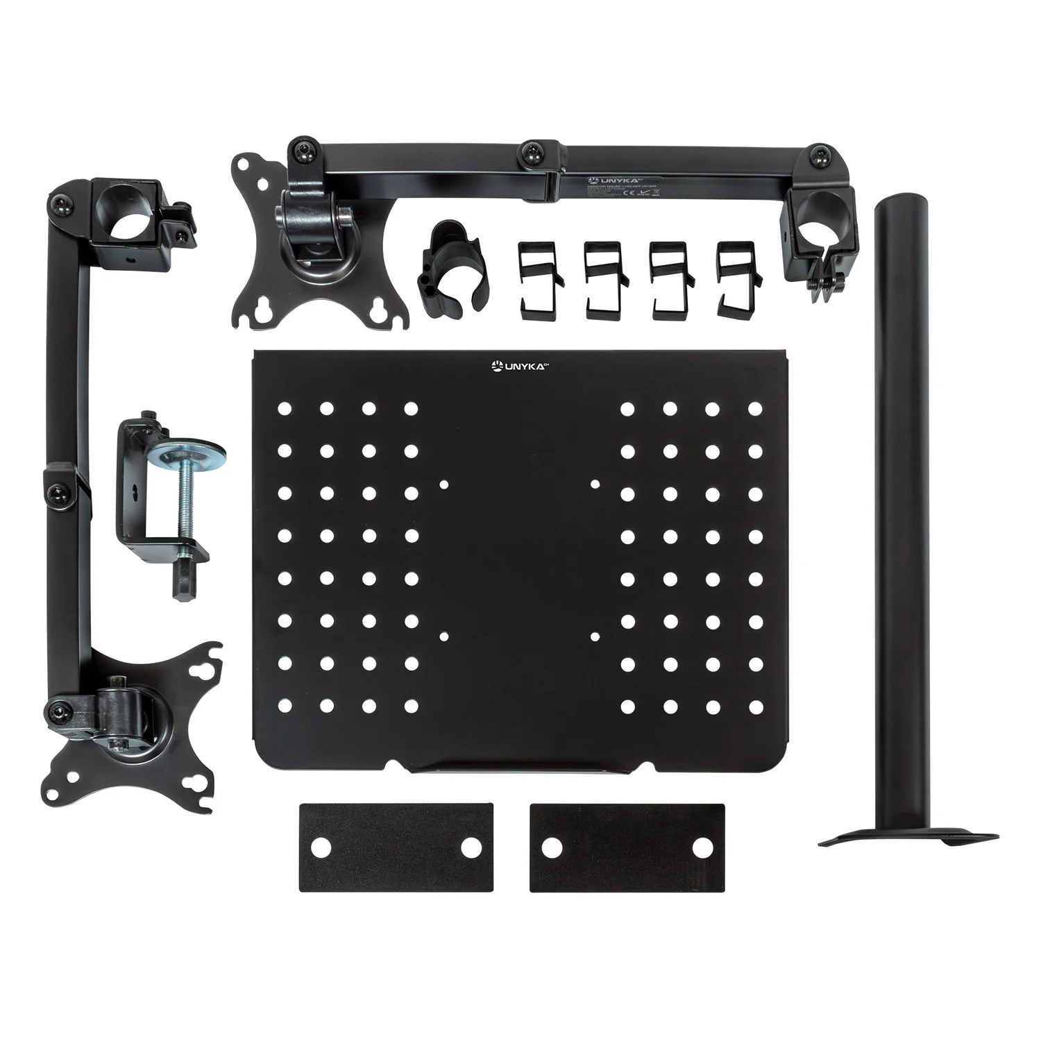 Suporte de monitor e portátil UNYKAch UK710202 com braço duplo até 32" e 15.6" - Imagem 7