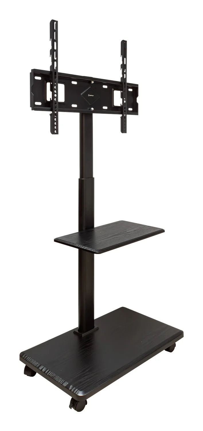 Suporte de chão móvel UNYKAch UK520B para TV/monitor 32"-75" com rodas e tabuleiro - Imagem 3