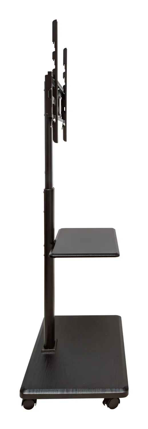 Suporte de chão móvel UNYKAch UK520B para TV/monitor 32"-75" com rodas e tabuleiro - Imagem 4