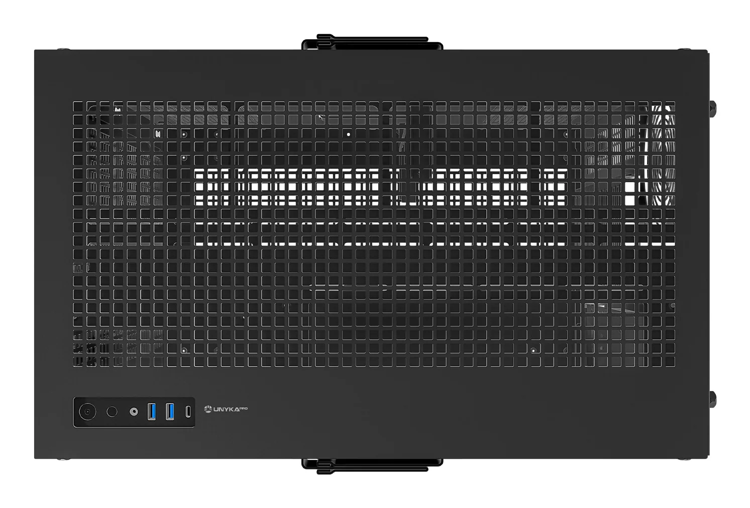 Caixa E-ATX UNYKAch UNY Pro 1500 Tower preta com suporte para refrigeração líquida 480 mm - Imagem 4