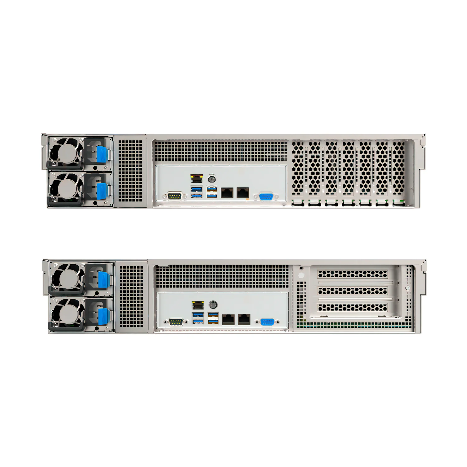 Caixa de servidor UNYKAch HSW4208 G3 Rack 2U com 8 baías Hot Swap e fonte redundante - Imagem 7