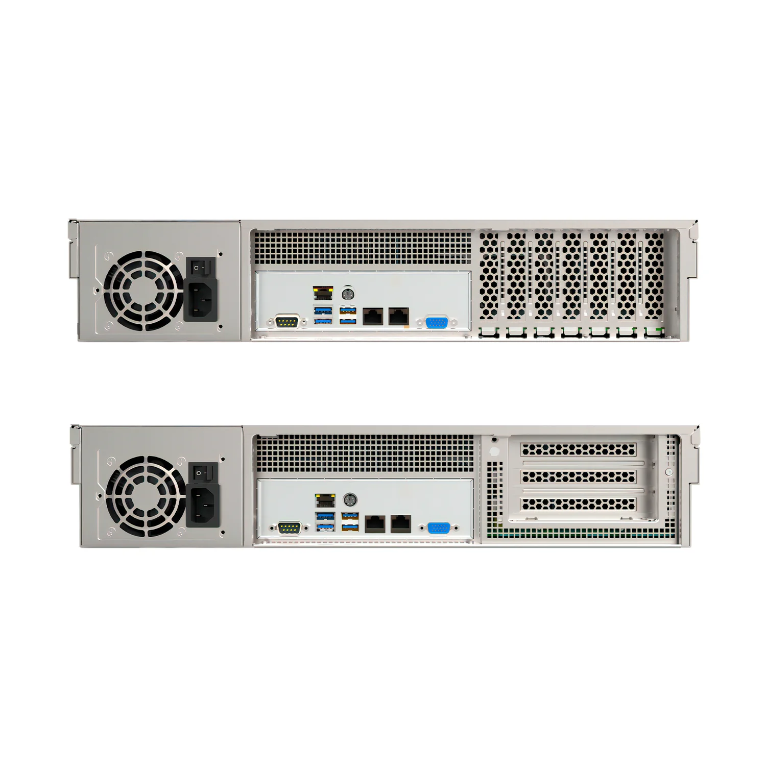 Caixa de servidor UNYKAch HSW4208 G3 Rack 2U com 8 baías Hot Swap e fonte redundante - Imagem 8