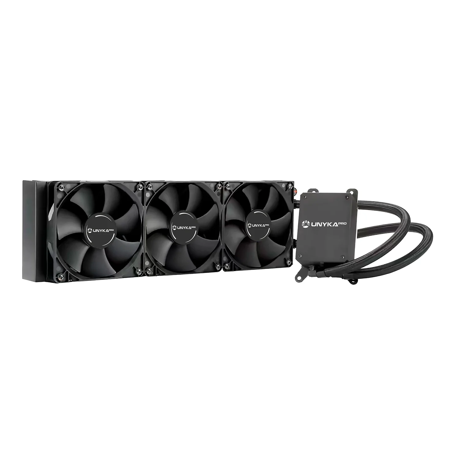 Kit de arrefecimento líquido CPU UNYKAch AquaSphere Pro 360 TRX4 preto - Imagem 6