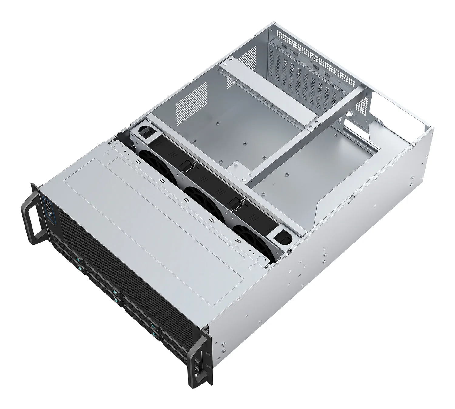 Caixa Rack Servidor UNYKAch HSW4U6508 4U 8 Baías Fundo 665mm - Imagem 5