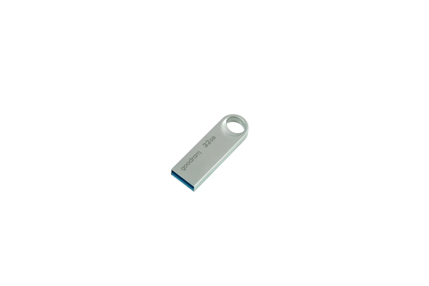 Pen USB Goodram UNO3 32GB USB 3.2 Gen 1 prateada em metal - Imagem 2