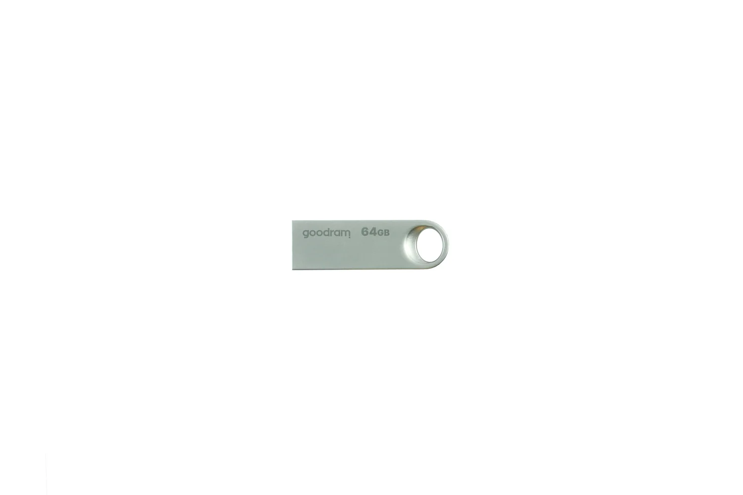 Pen USB Goodram UNO3 64GB USB 3.2 Gen 1 prateado em metal
