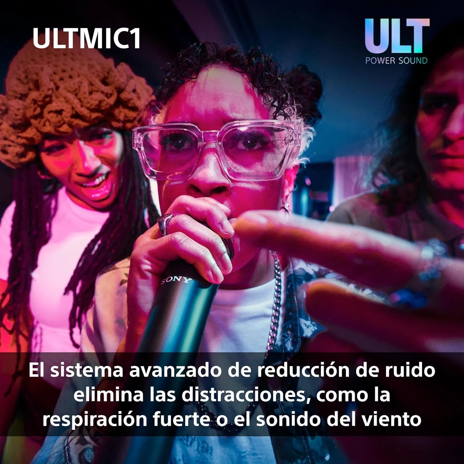 Microfones sem fios Sony UO-ULTMIC1 conjunto duplo com cancelamento de ruído - Imagem 5