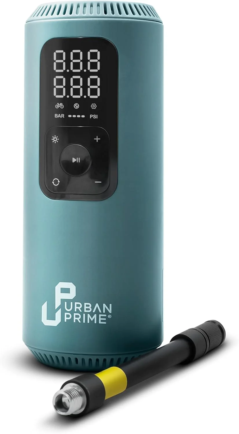Compressor de ar elétrico Urban Prime XP para bicicletas e veículos - Imagem 1