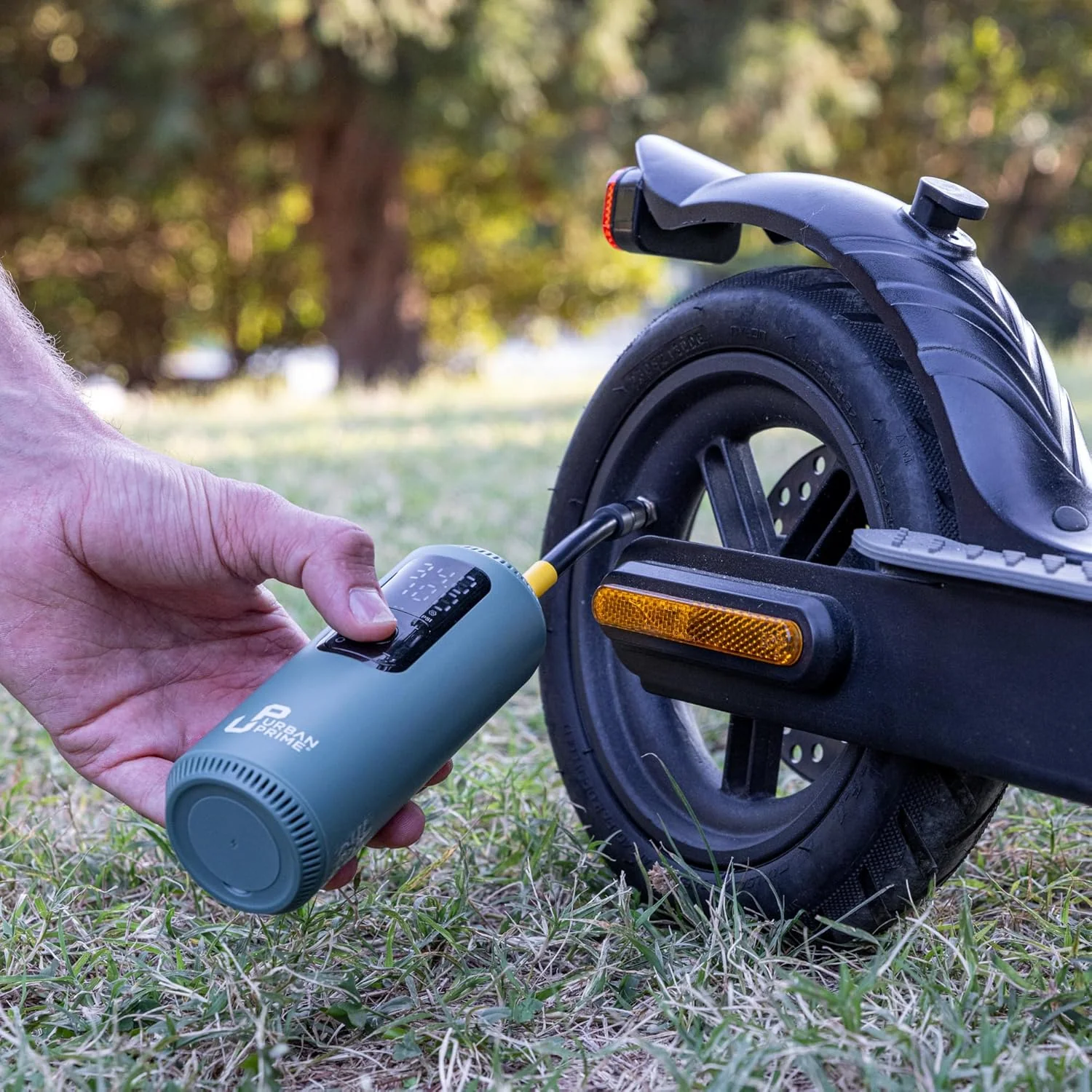 Compressor de ar elétrico Urban Prime XP para bicicletas e veículos - Imagem 10
