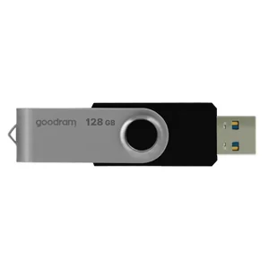 Pen USB 128GB Goodram UTS3 USB 3.2 Gen 1 Tipo-A metal preta - Imagem 2