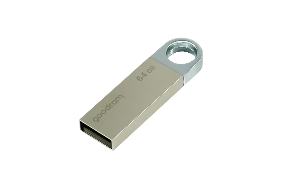 Pen USB Goodram UUN2 64 GB USB 2.0 Prateada - Imagem 2