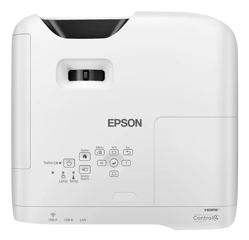Videoprojetor de curta distância Epson EB-W56S 3LCD WXGA 3700 lúmens laser branco - Imagem 4