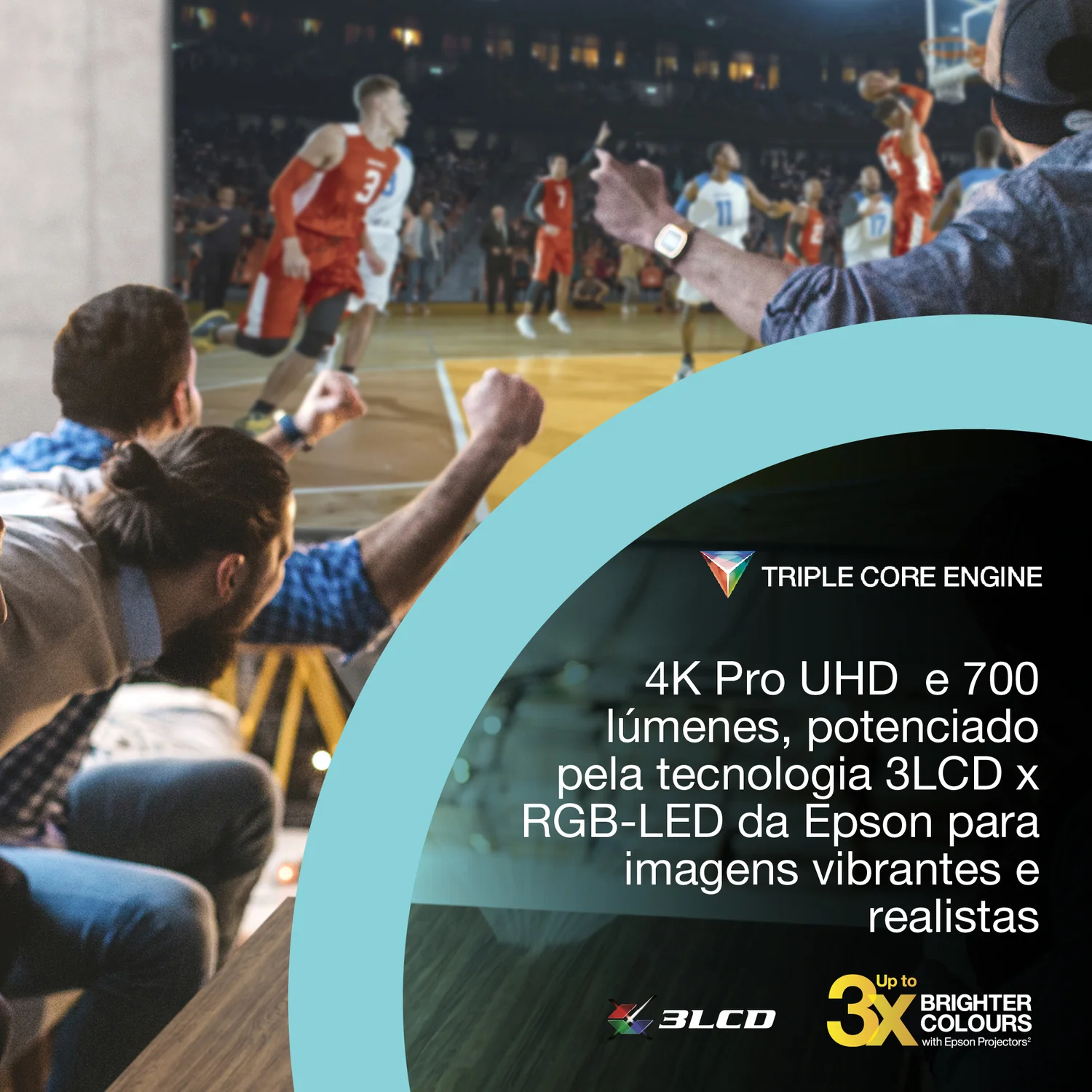 Videoprojetor Portátil Epson Lifestudio Pop Plus EF-62B 4K 3LCD LED Bluetooth - Imagem 11
