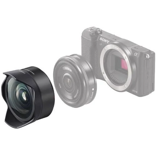 Conversor Olho de Peixe Sony VCL-ECF2 para Câmaras Compactas e Mirrorless - Imagem 2