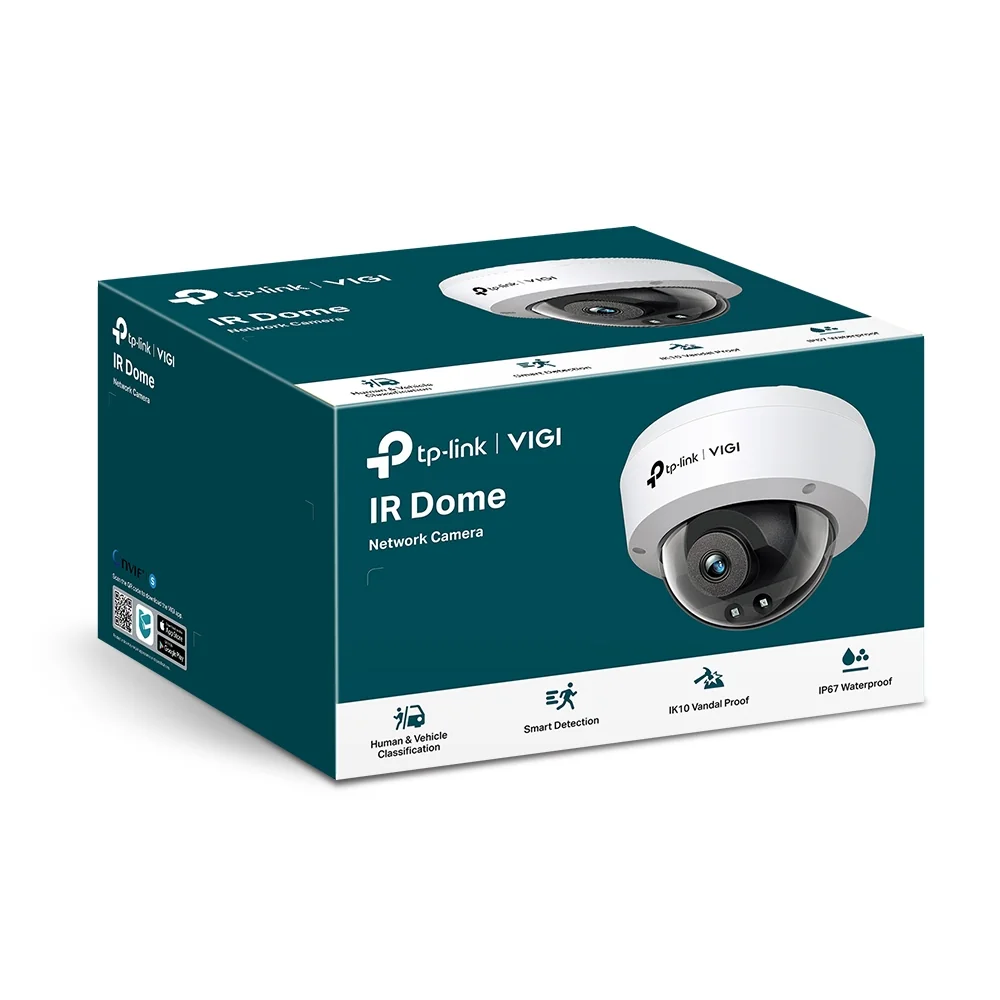 Câmara IP Dome TP-Link VIGI C230I 3MP IR 4mm Interior/Exterior IP67 IK10 - Imagem 2