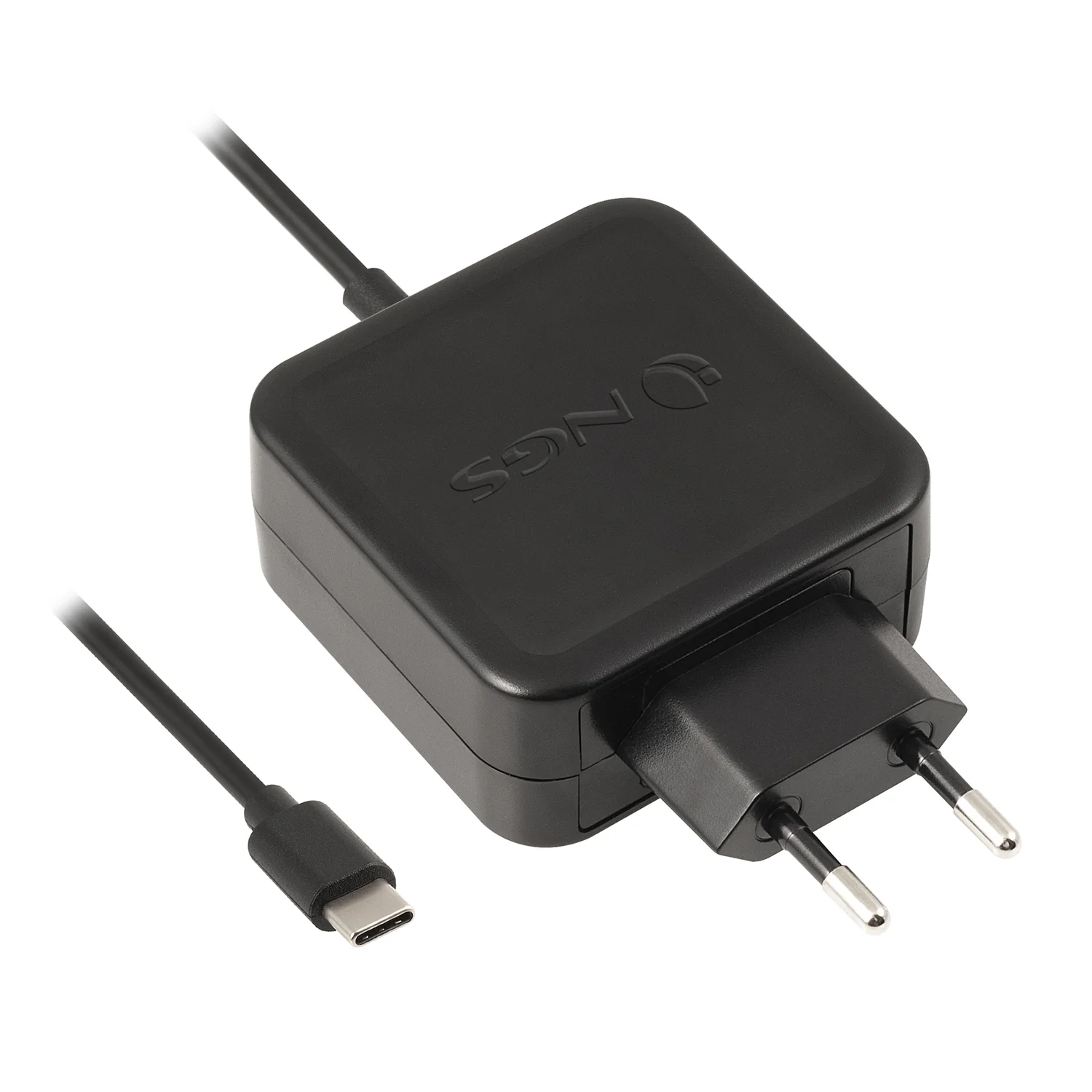 Carregador parede portátil NGS W-45W USB Type-C 45W universal - Preto - Imagem 1