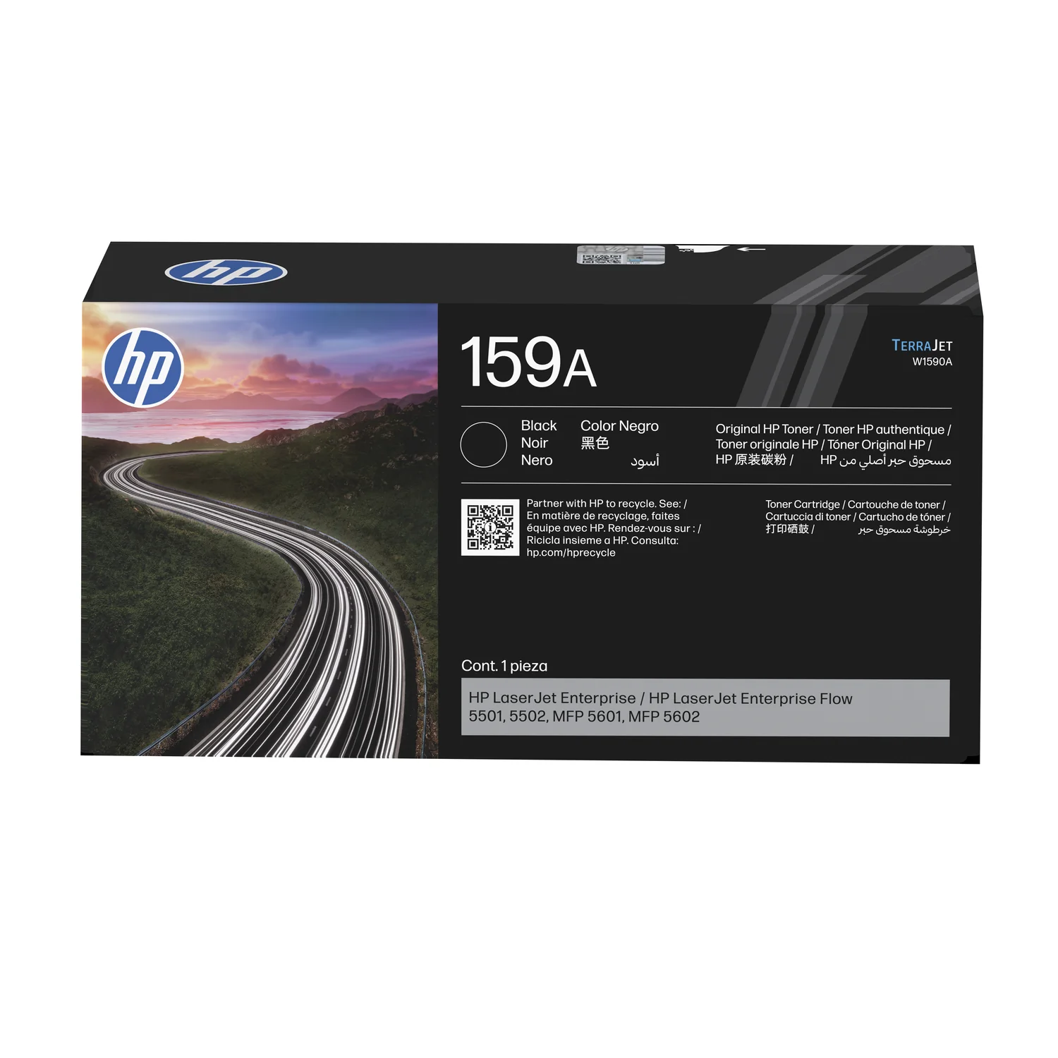 Toner HP 159A Original LaserJet Preto 5000 Páginas