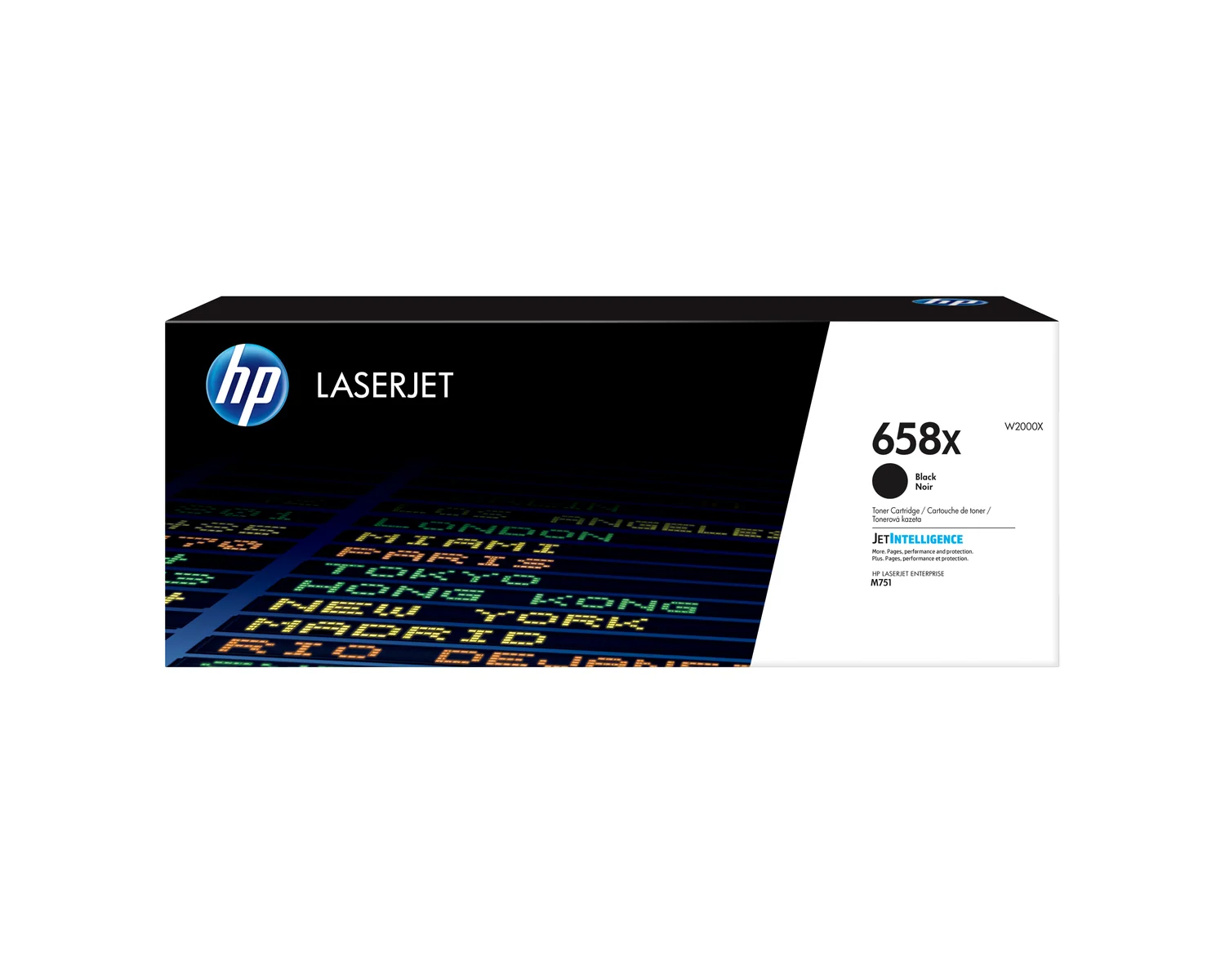 Toner laser HP 658X Preto Original LaserJet alto rendimento 33000 págs - Imagem 1