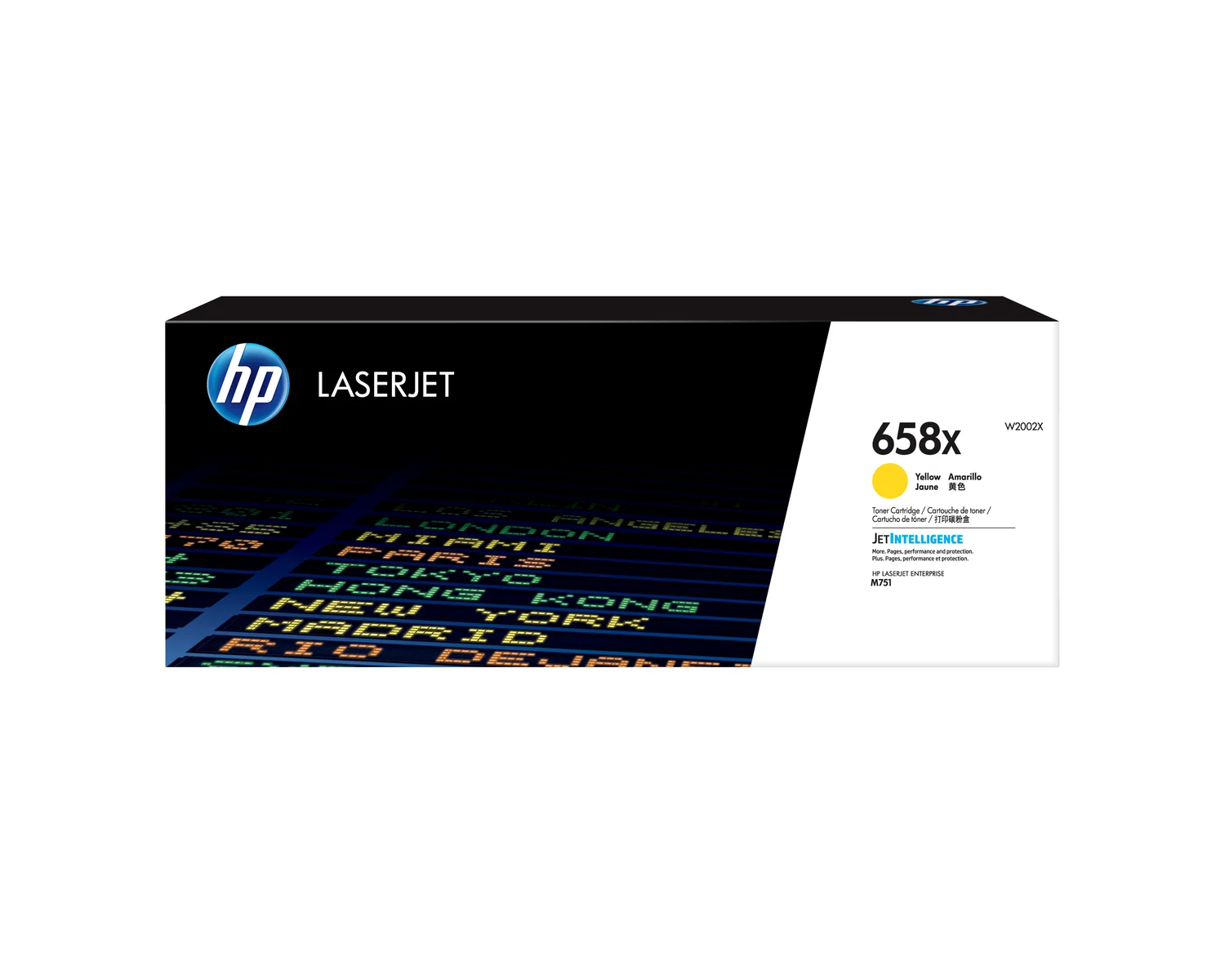 Toner laser HP 658X Amarelo Original LaserJet alto rendimento 28000 págs - Imagem 1