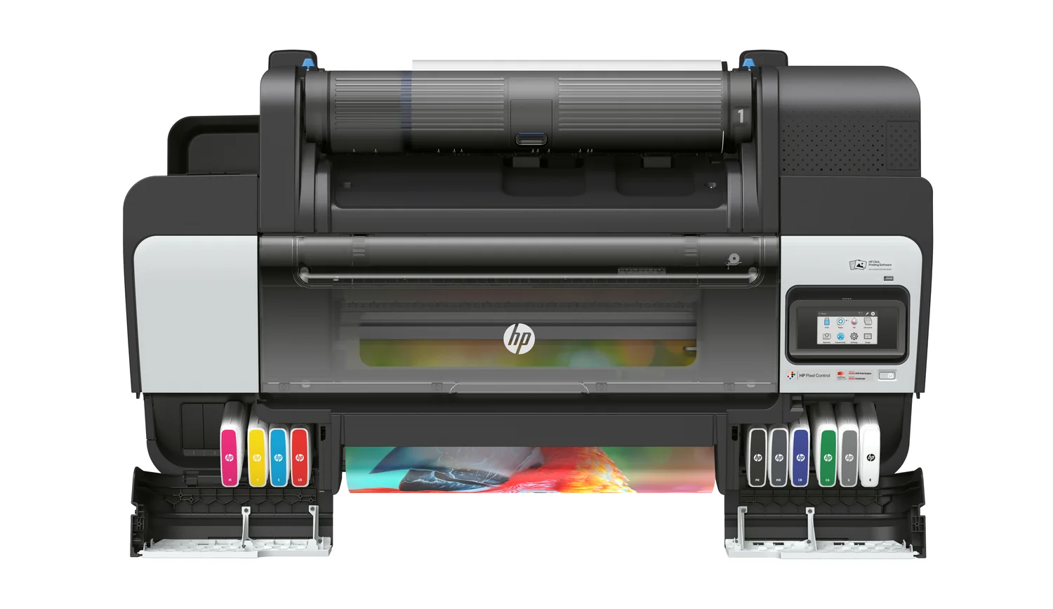 Plotter HP DesignJet Z9+ 24" PostScript 2400x1200 DPI 9 Tinteiros Ethernet USB-A - Imagem 8