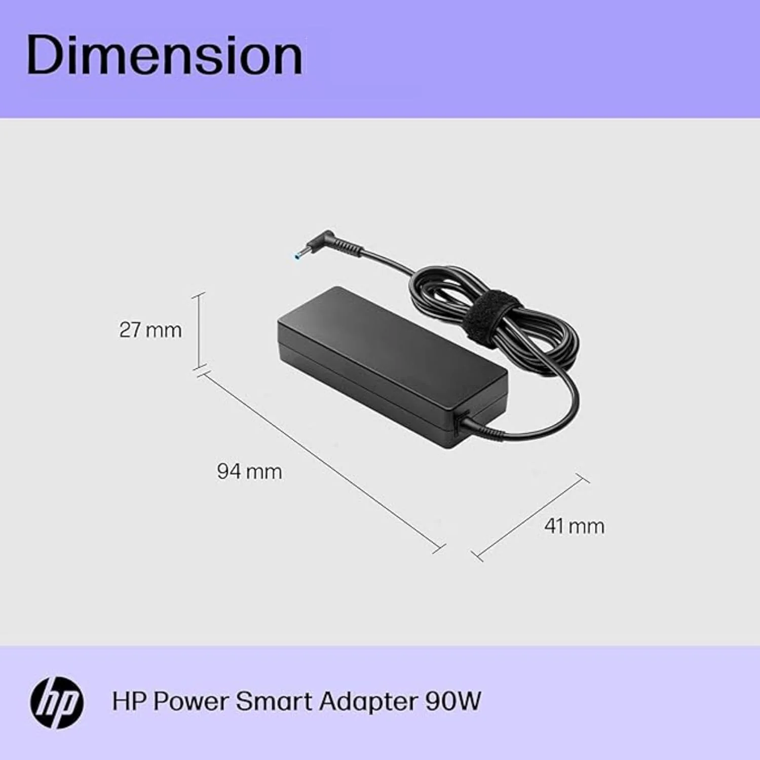 Carregador Portátil HP Smart 90W AC Adapter Original - Imagem 6