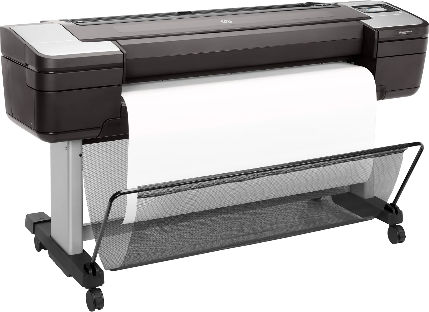Impressora de grande formato HP DesignJet T1700 44 polegadas 2400x1200 DPI para CAD GIS - Imagem 7