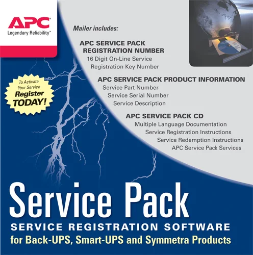 Extensão de garantia APC Service Pack 3 anos 24x7 para SRT8K/SRT10K - Imagem 1