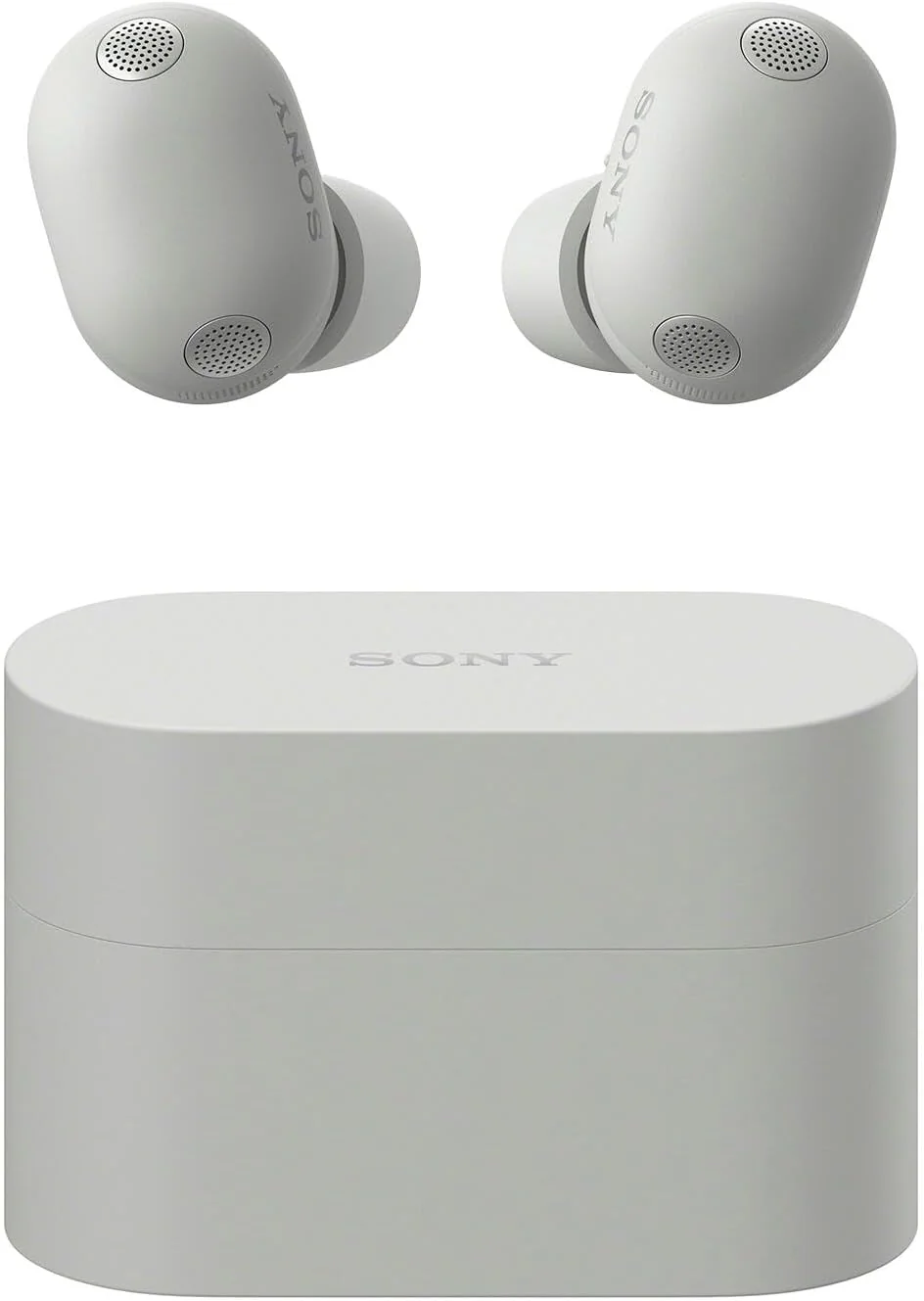Auriculares Bluetooth True Wireless Sony WF-1000XM6 com Cancelamento de Ruído - Prateado