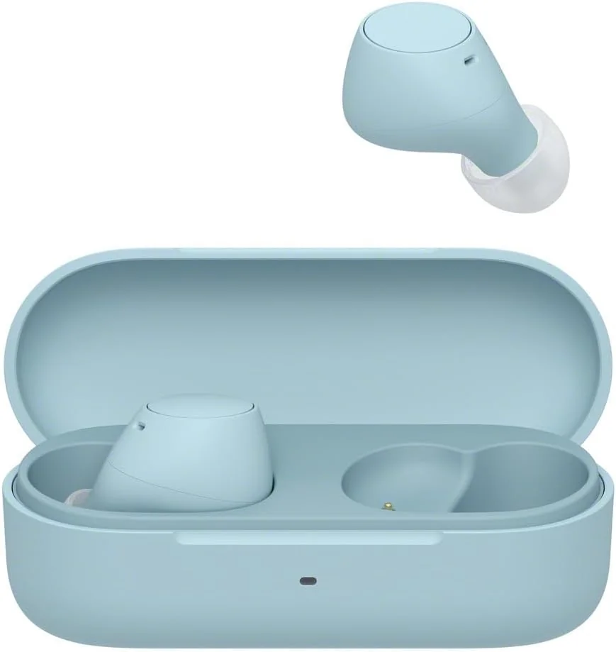 Auriculares Bluetooth Sony WF-C510 true wireless azuis IPX4 com DSEE e Multiponto - Imagem 1
